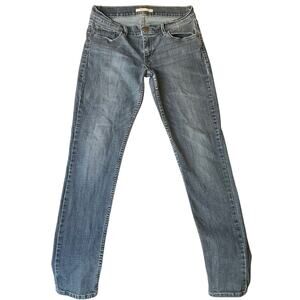 Levi’s Women Skinny Jeans size W29 L32 Blue Mid Rise Stretch Boot Cut